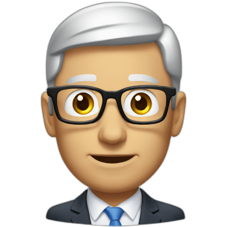 tim cook saying goodmorning emoji