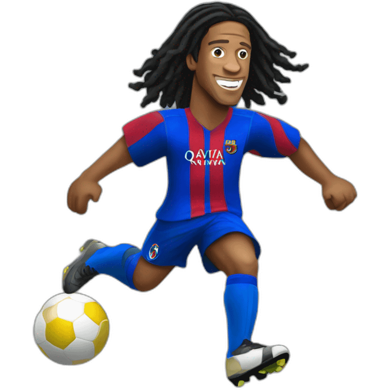 ronaldinho football player emoji