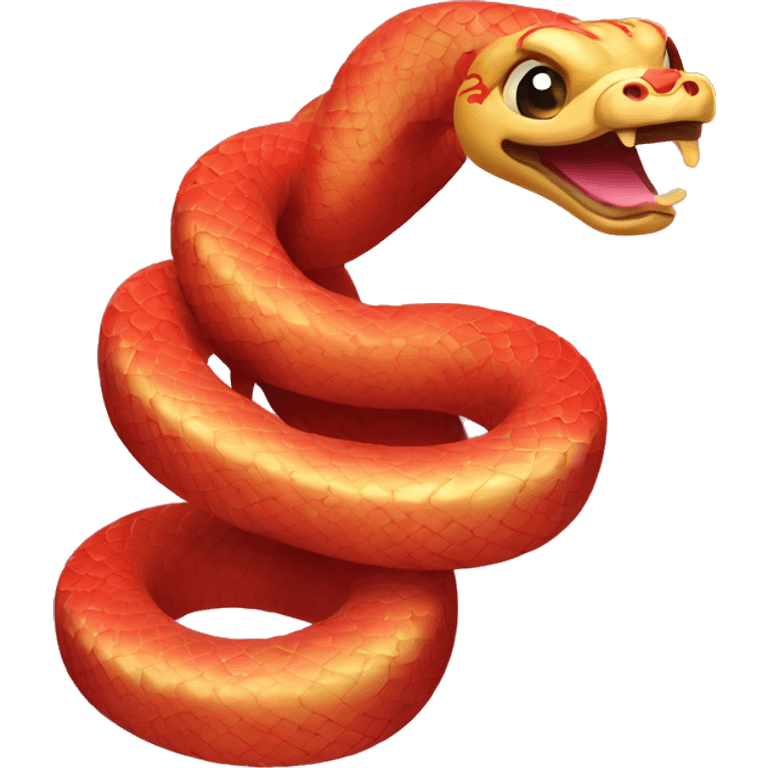 happy Chinese new year snake emoji