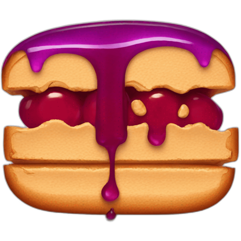 peanut butter and jelly emoji