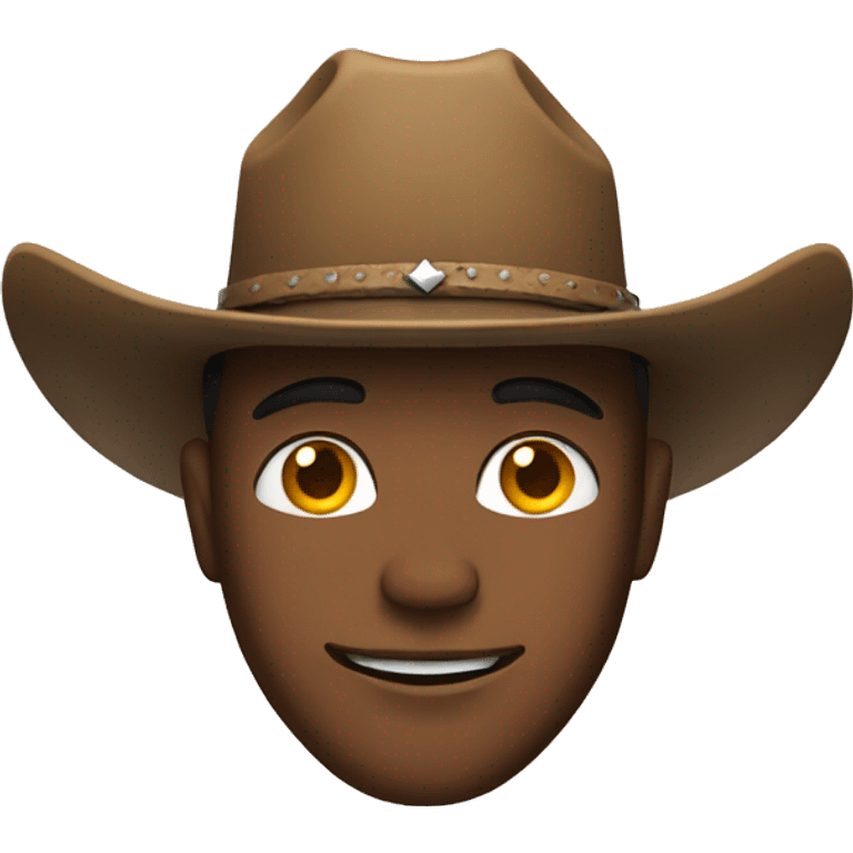 person with a cowboy hat  emoji