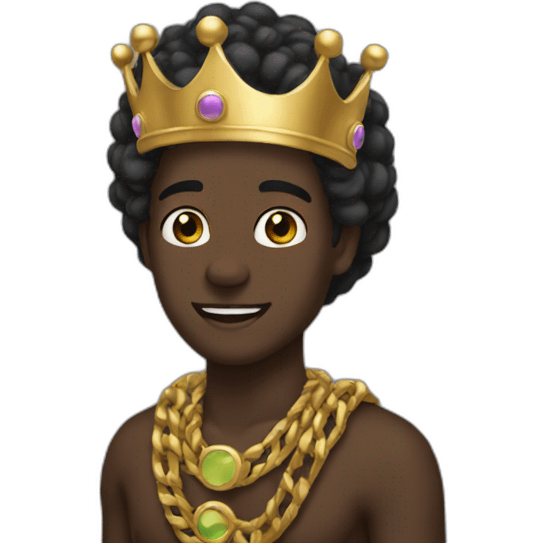 Discord black owner crown emoji