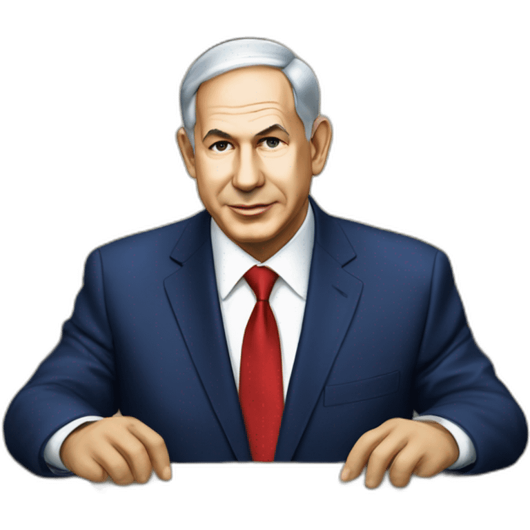 Benjamin Netanyahu the island of dreams emoji