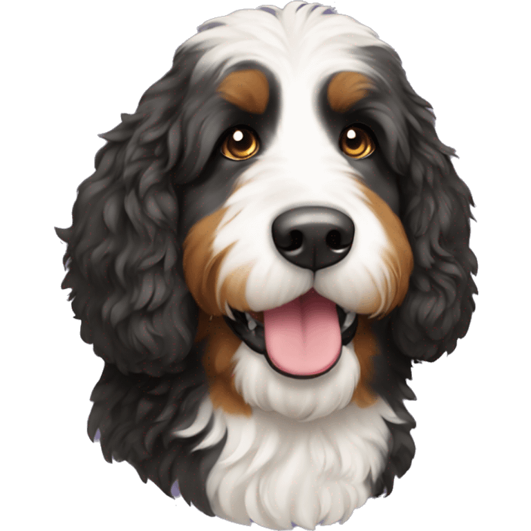 bernedoodle emoji