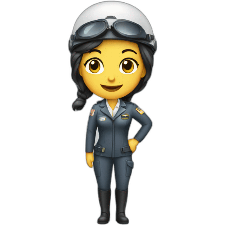 aviation woman emoji