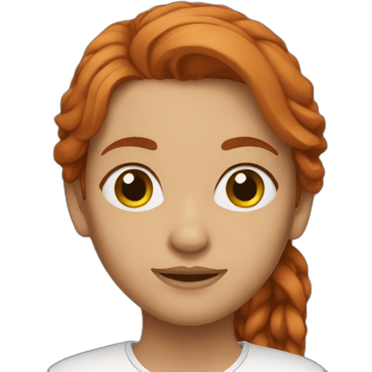 A pakistani redhead emoji