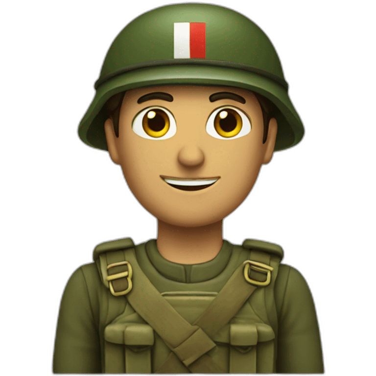 Italiano soldier emoji