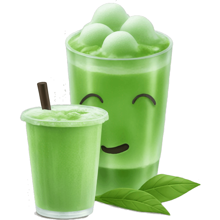 ice matcha emoji