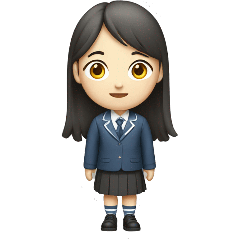 Korean school girl emoji