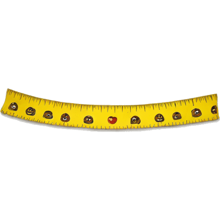 Belly Measure Tape emoji