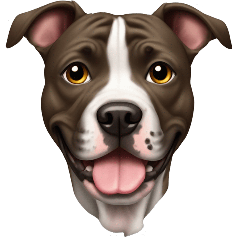 brindle pitbull emoji