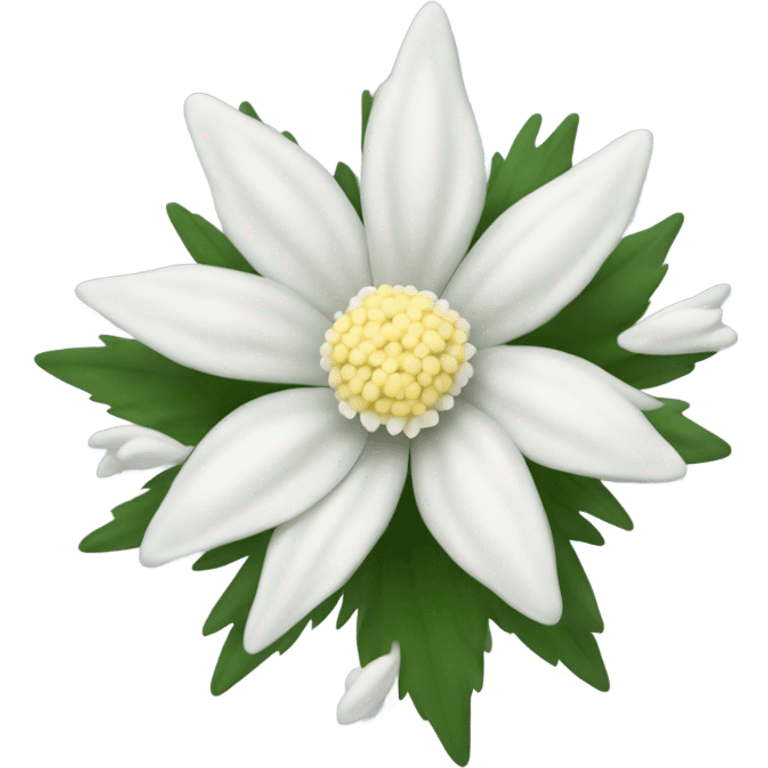 Edelweiss flower emoji