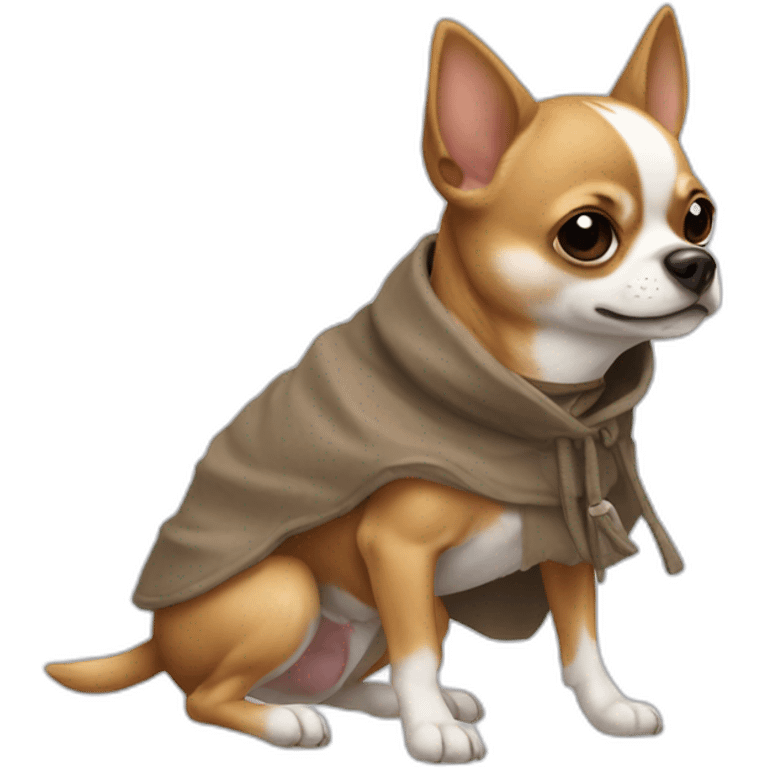 Chiwawa avec un Pancho emoji