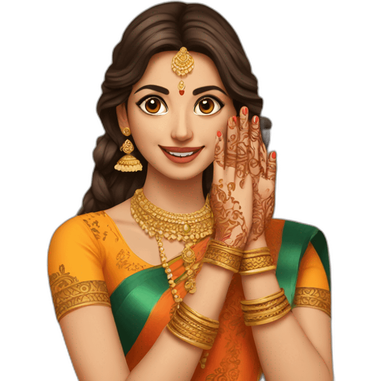 mehendi ceremony emoji