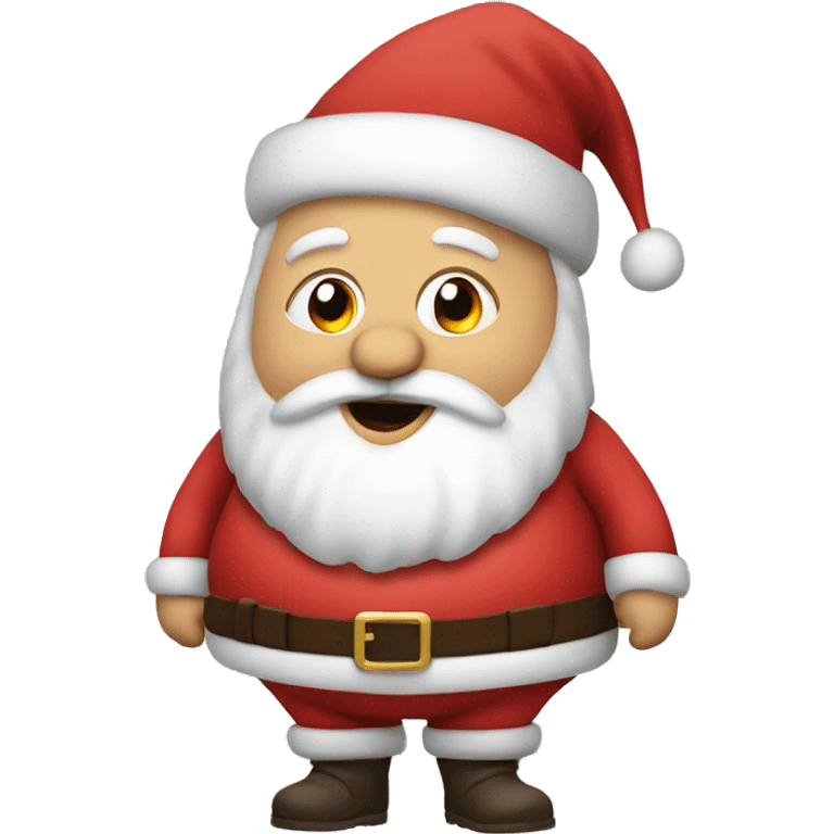 Fat Santa  emoji