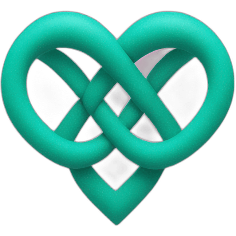 heart as an infinity symbol emoji