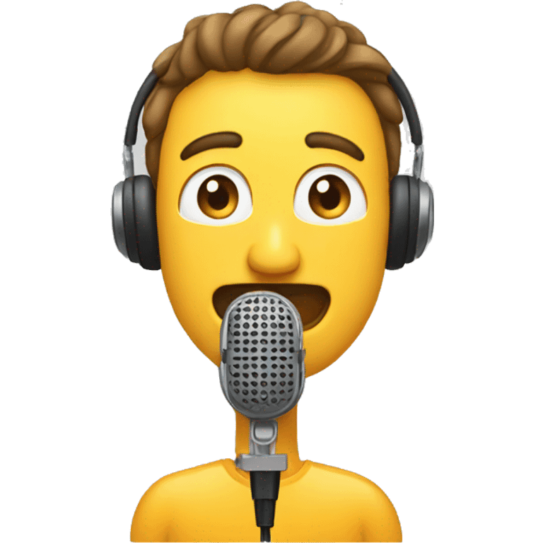 MICROFONO DE PODCAST emoji