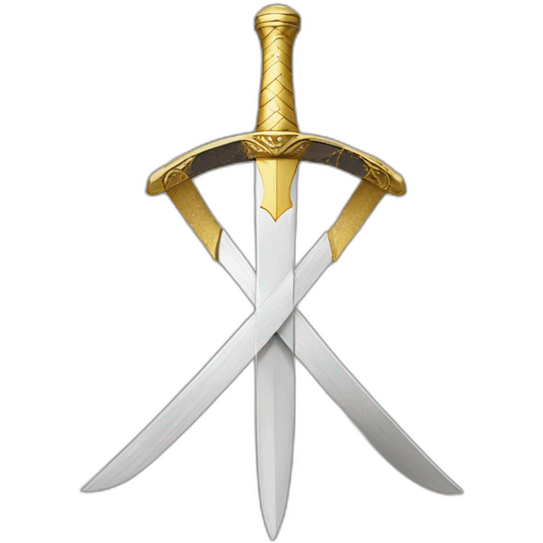 Kintsugi sword emoji