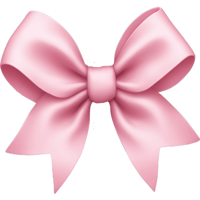 light pink bow  emoji