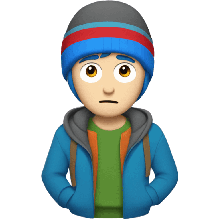 character Stan Marsh Colorful emoji