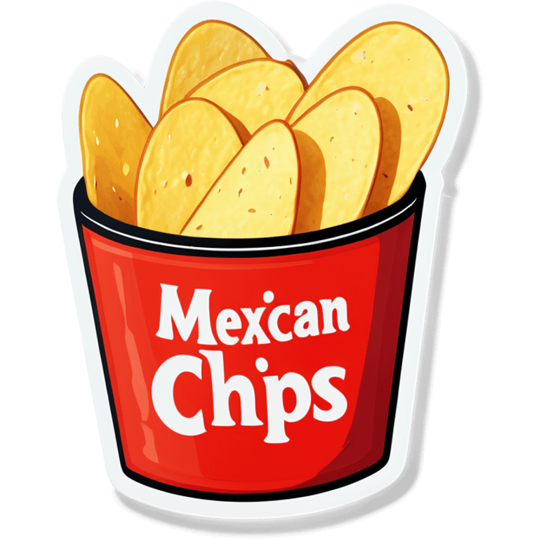 Mexican chips emoji