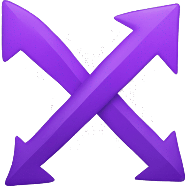 simple purple arrow emoji