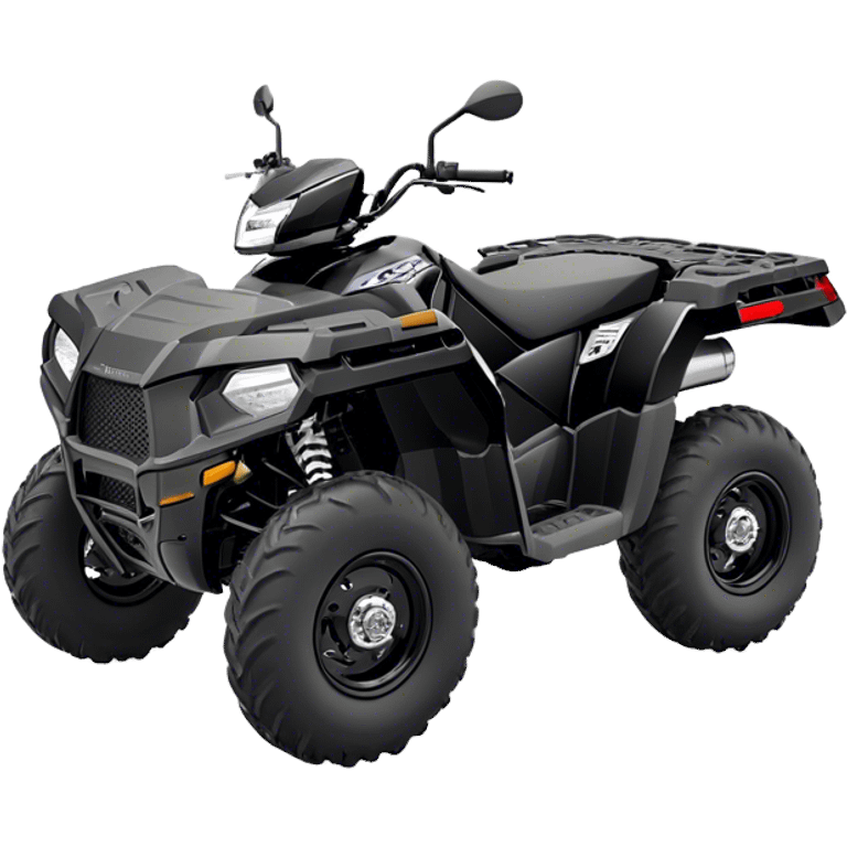 ATV - Polaris Sportsman 570 (Model Year: 2022) (Iconic colour: Black) emoji