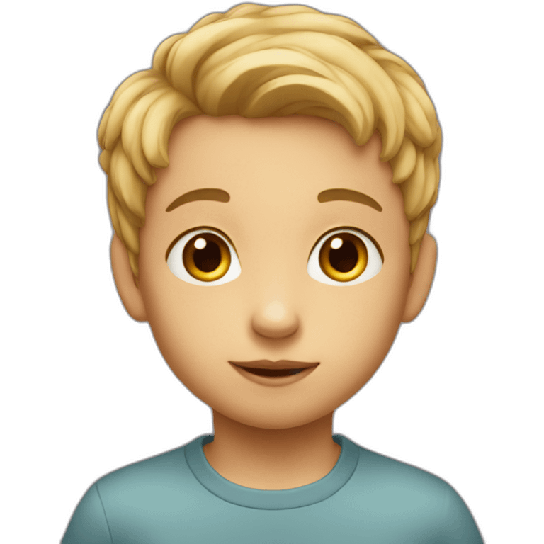 Little Boy First Love emoji