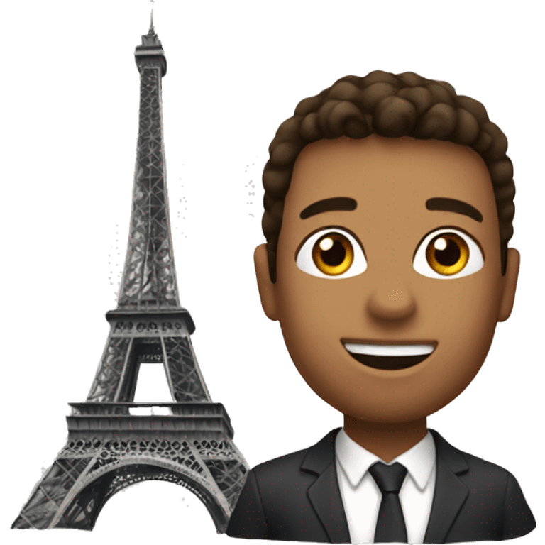 Me with Eiffel Tower  emoji