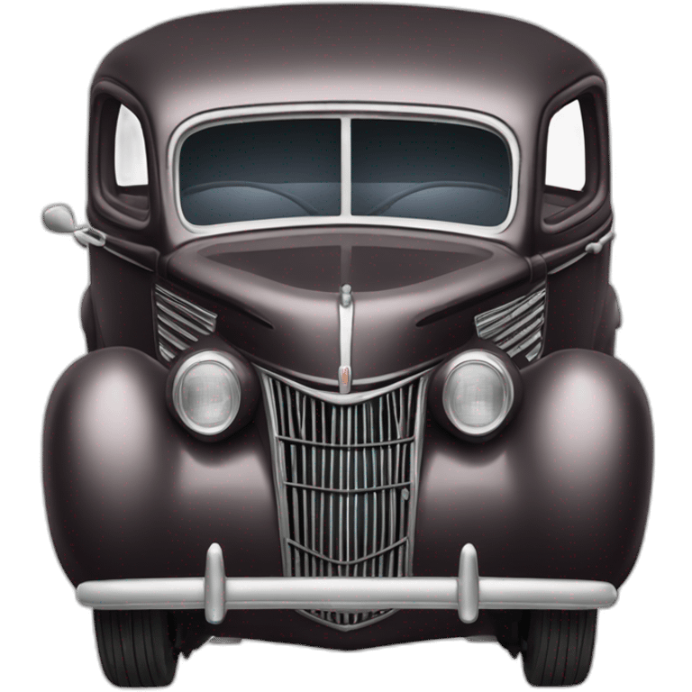 1937 Ford humpback cartoon emoji