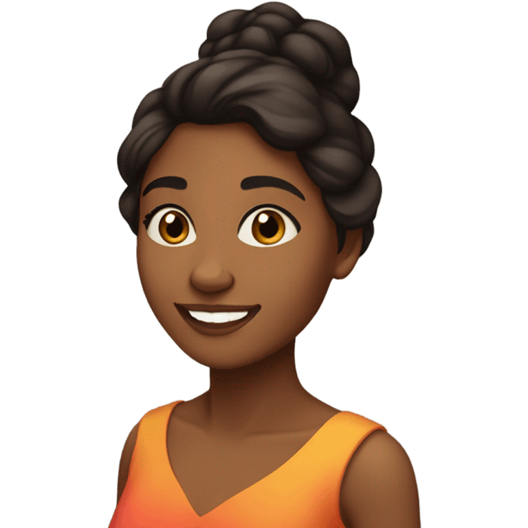 brown girl emoji