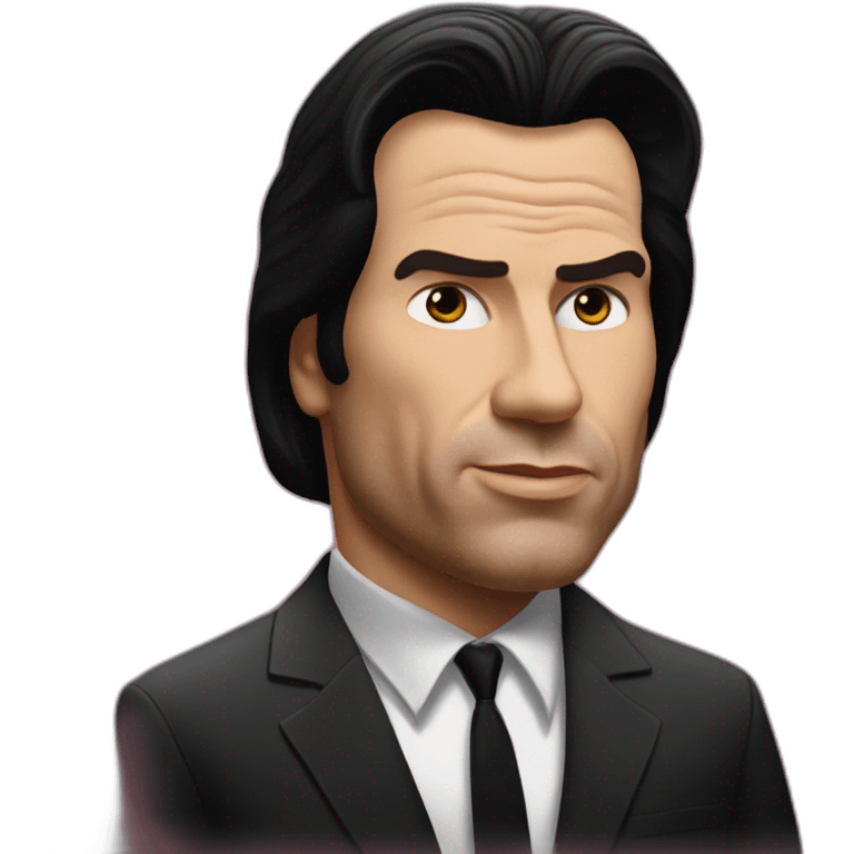 John Travolta Pulp fiction movie emoji