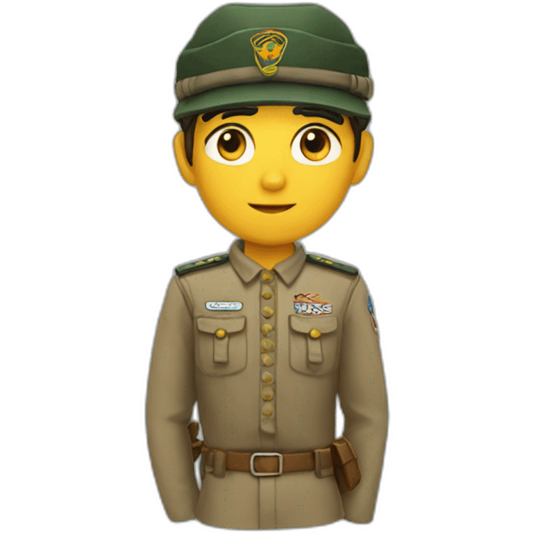 Salut scout emoji