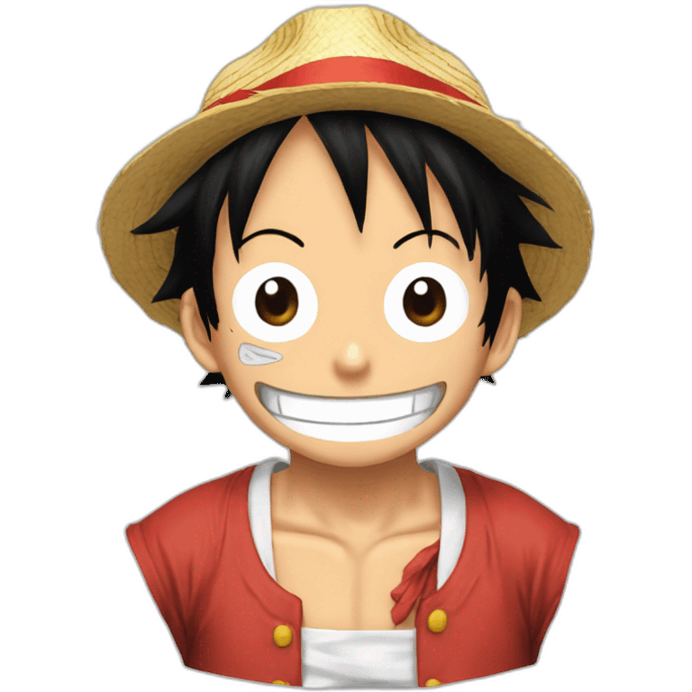 Monkey d luffy emoji