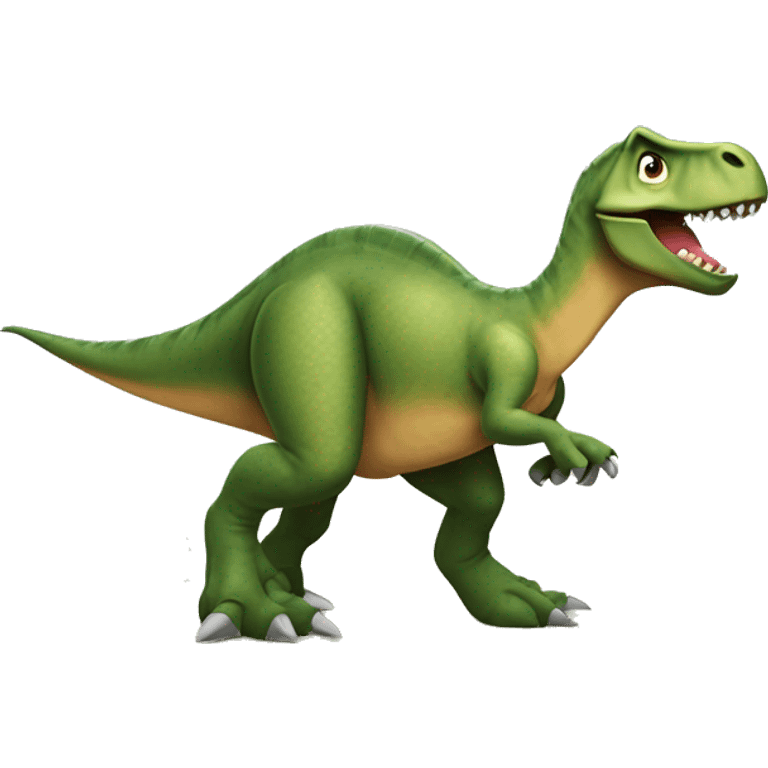 Dinosaurio nadando  emoji