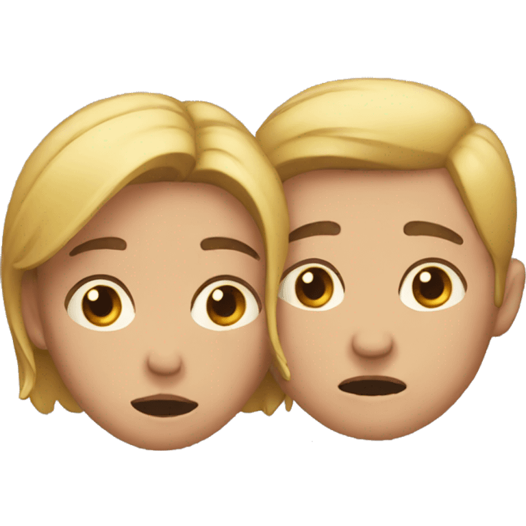 couple crying emoji