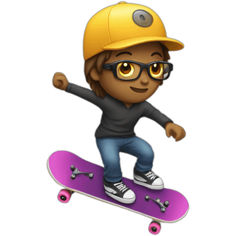 Skateur emoji