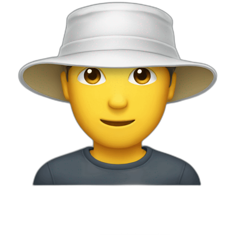 bucket hat emoji