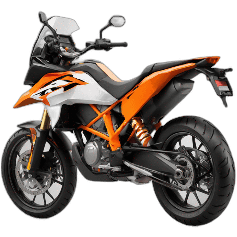 Moto ktm emoji