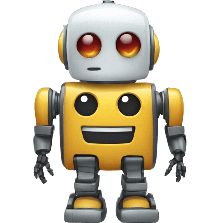 A custom embed robot emoji