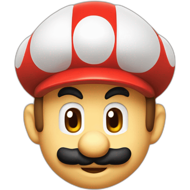 Super mario vector Illustration emoji