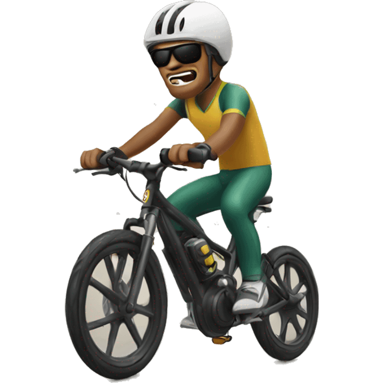 Australian make on the bike emoji