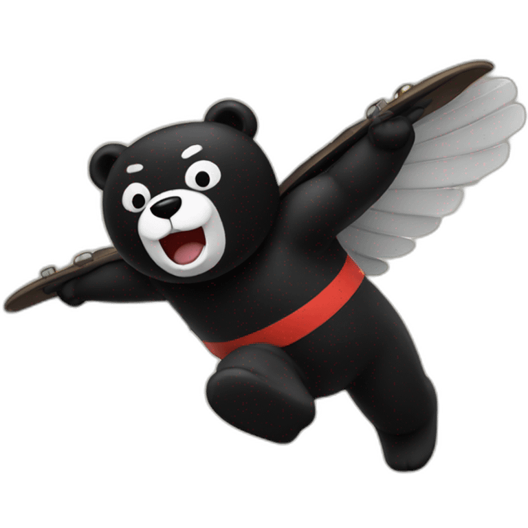 flying-kumamon emoji