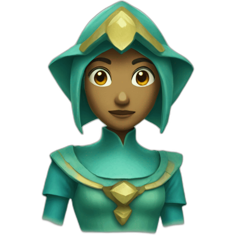 Zora from Zelda emoji