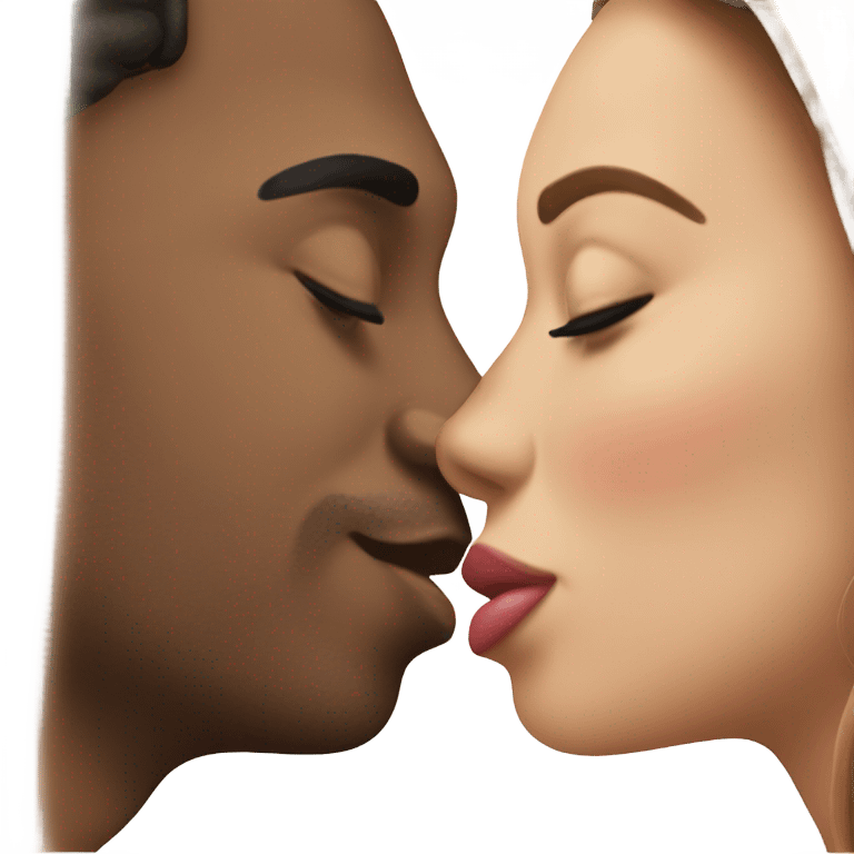 Kissing emoji