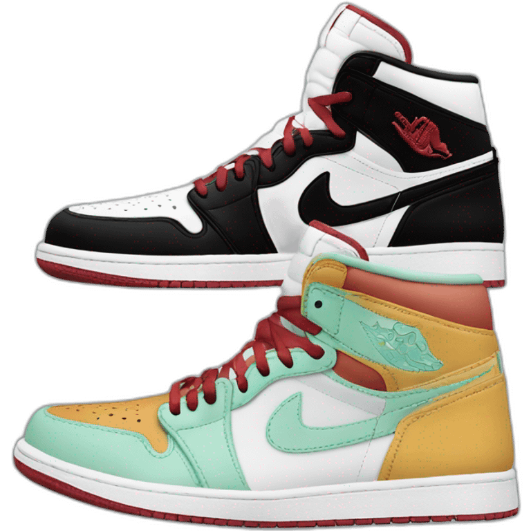 jordan 1 shoes emoji