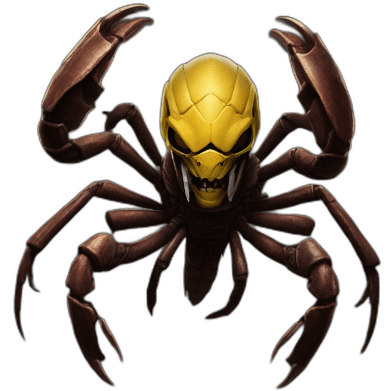 Scorpion in mortal kombat emoji