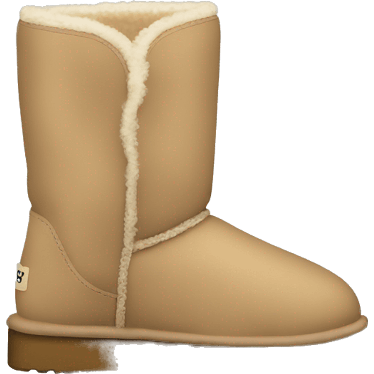 Beige uggs emoji