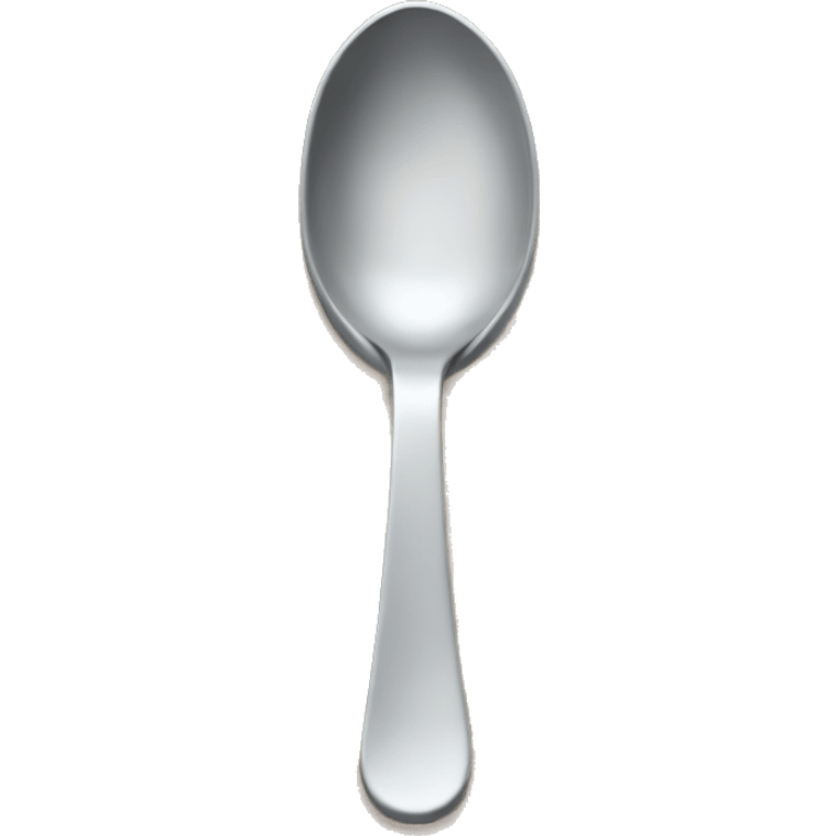 Spoon with a face drooling emoji