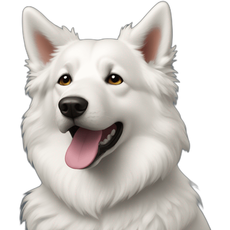 Berger blanc suisse emoji